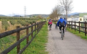 Vía Verde de la Subbética paseo en bicicleta