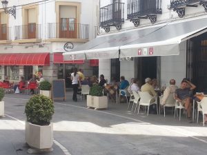 Terraza del Restaurante La Ribera