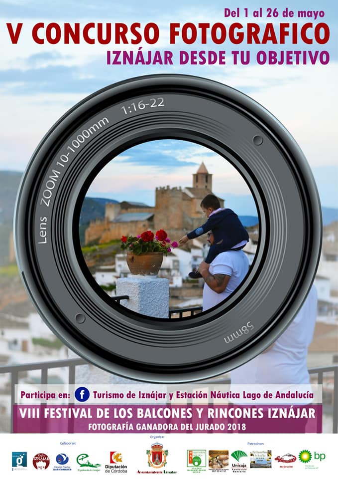 Cartel Anunciador del V Concurso Fotográfico de Iznájar