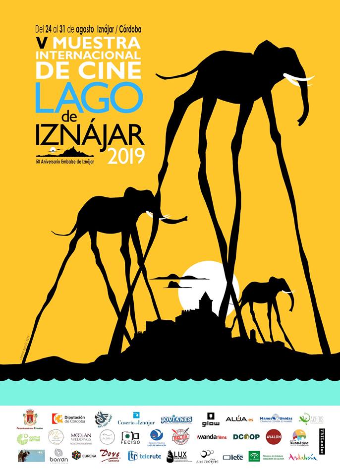 Cartel anunciador de la V Muestra de Cine Lago de Iznájar